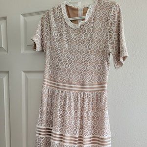 Baltic Born Windsor white lace dress